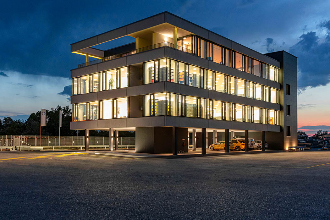 Verwaltungsgebäude in Laupheim – Firma Inter-Protect